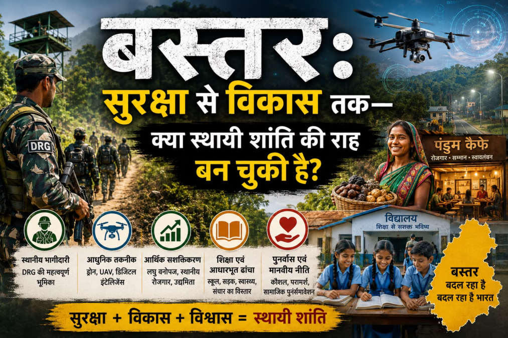 बस्तर: सुरक्षा से विकास तक, क्या स्थायी शांति की राह बन चुकी है?